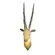 Geometry Antelope Head Sandstone Wall Decor LED Light